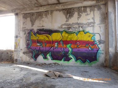 Graffiti Wall in Volkhov - Photo by crofs - crofs