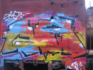 Graffiti Train - Photo by crps13