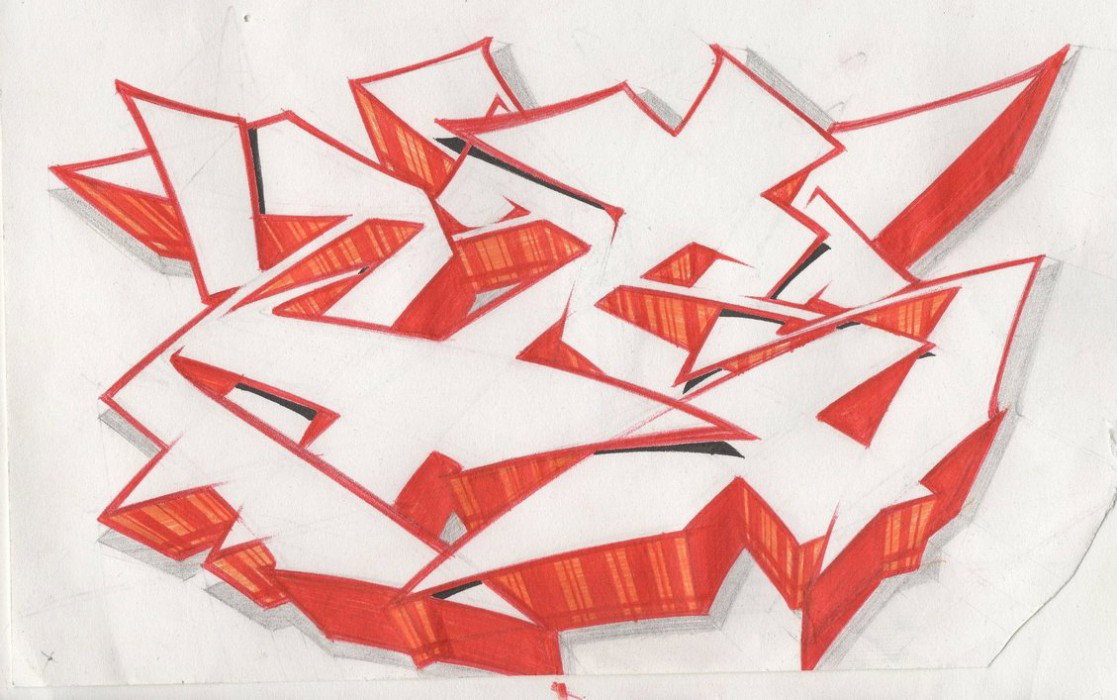 Graffiti Sketch - Photo by crstn