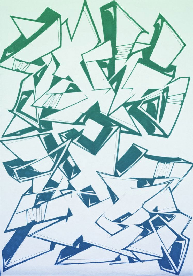 Graffiti Sketch in darmstadt - Photo by crstn - kars10