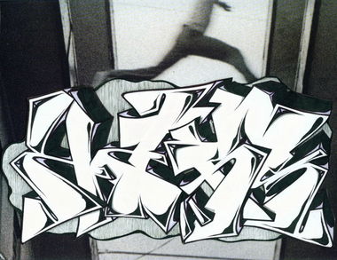 Graffiti Sketch in darmstadt - Photo by crstn - kars10