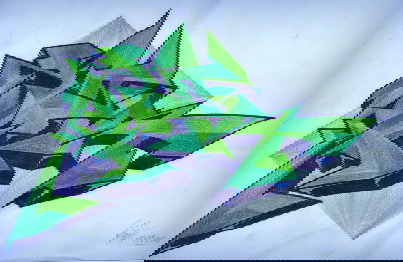 Graffiti Sketch in Weiterstadt - Photo by crstn - kars10, crstn (2013)