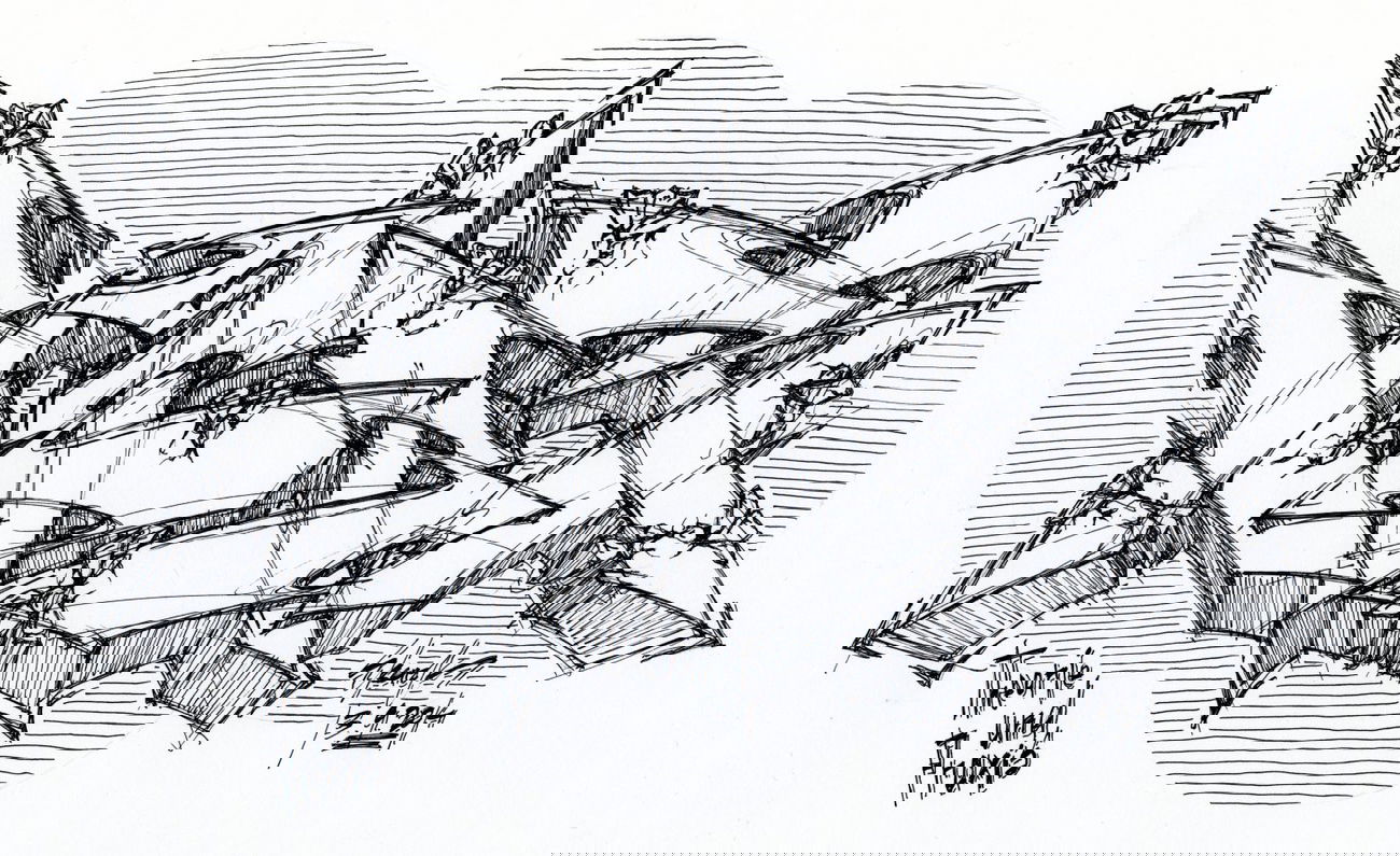Graffiti Sketch in Darmstadt - Photo by crstn - crstn, kars10 (2014)