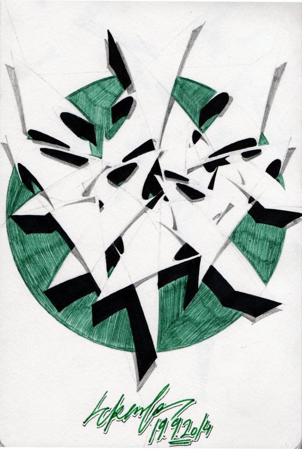 Graffiti Sketch - Photo by crstn - crstn, kars10 (2014)