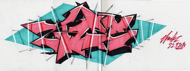 Graffiti Sketch - Photo by crstn - crstn, kars10 (2014)