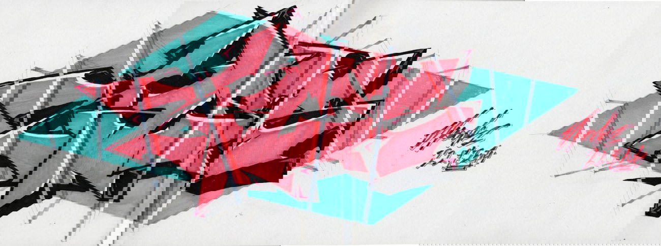 Graffiti Sketch - Photo by crstn - crstn, kars10 (2014)