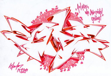 Graffiti Sketch - Photo by crstn - crstn, kars10 (2014)