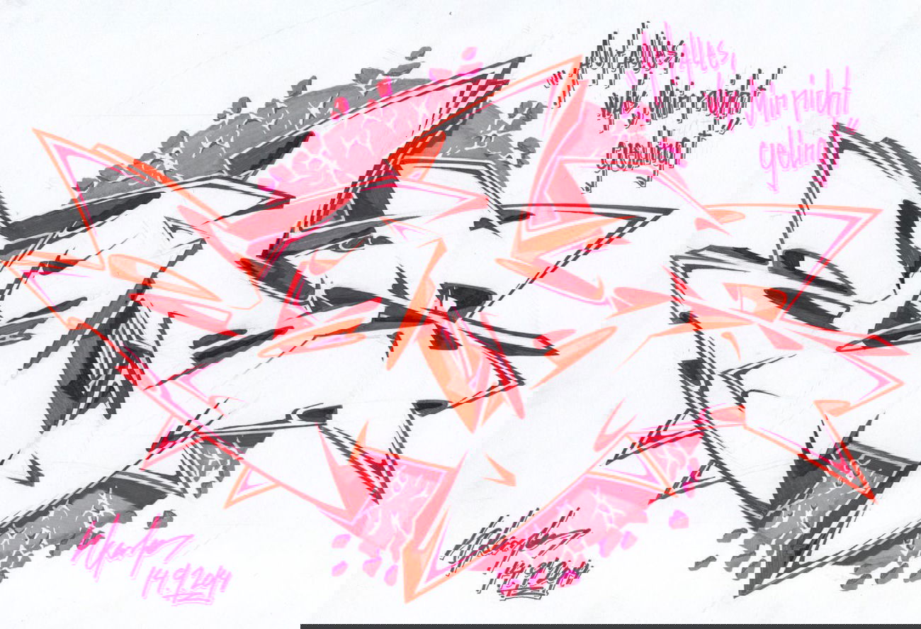 Graffiti Sketch - Photo by crstn - crstn, kars10 (2014)