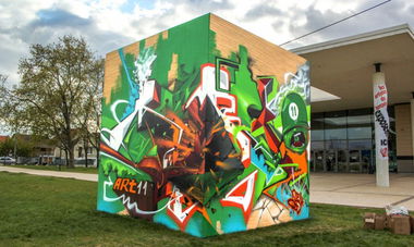 Graffiti Wall in Paris - Photo by cru3l - Redone, Reck