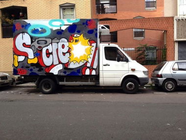 Graffiti Artwork in Paris - Photo by cru3l - Scred