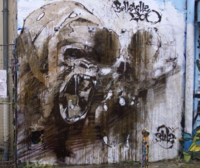 Graffiti Wall in Paris - Photo by cru3l - Sly2