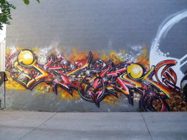 Graffiti Wall in Los Angeles - Photo by cruze2 - Bazar