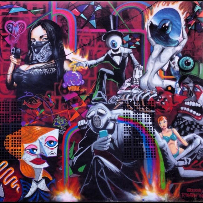 Graffiti Wall in Los Angeles - Photo by cruze2 - Duce