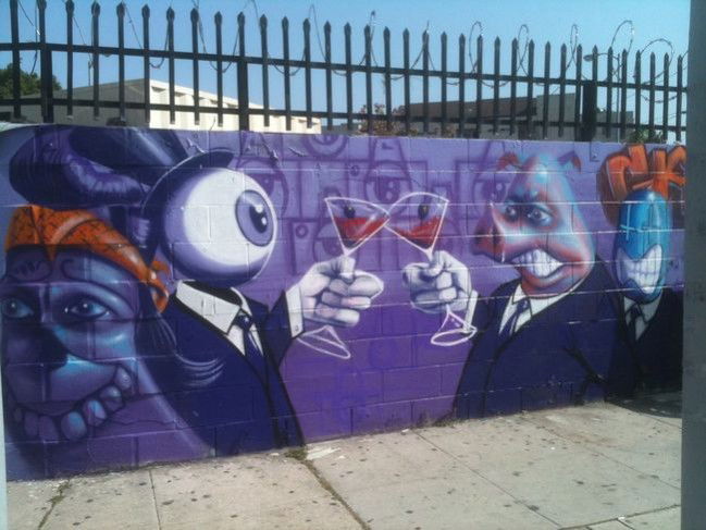 Graffiti Wall in Los Angeles - Photo by cruze2 - Duce