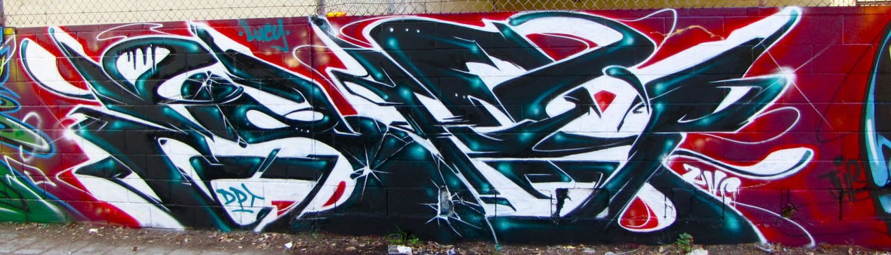 Graffiti Wall in Los Angeles - Photo by cruze2 - Espy