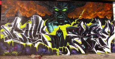 Graffiti Wall in Los Angeles - Photo by cruze2 - Espy
