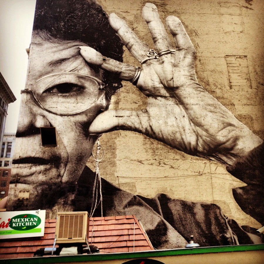 Graffiti Wall in Los Angeles - Photo by cruze2 - JR