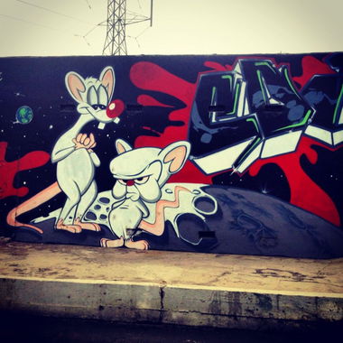 Graffiti Wall in Los Angeles - Photo by cruze2 - Manone