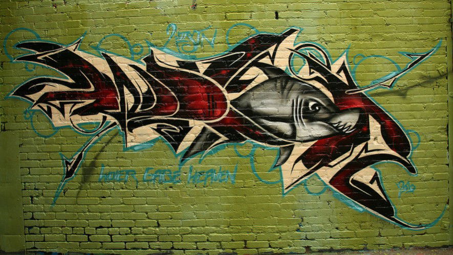 Graffiti Wall in Los Angeles - Photo by cruze2 - Woler