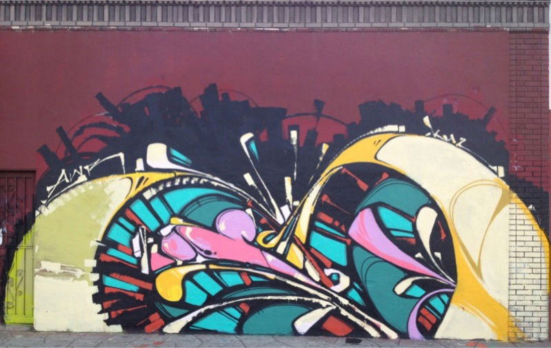 Graffiti Wall in Los Angeles - Photo by cruze2 - Zes