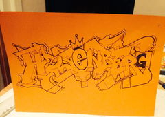 Graffiti Sketch - Photo by cruzoe