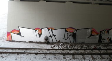 Graffiti Bombing - Photo by curko