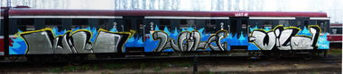 Graffiti Train - Photo by curko