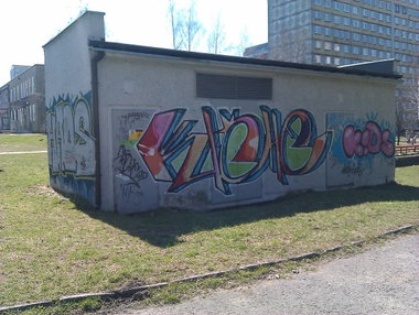Graffiti Wall - Photo by curko