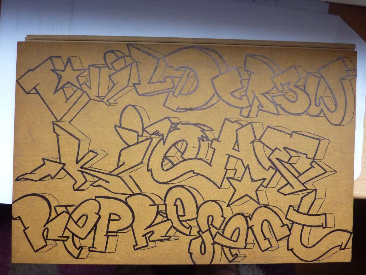 Graffiti Sketch - Photo by curko