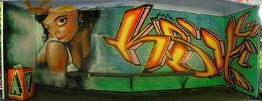 Graffiti Wall - Photo by curko
