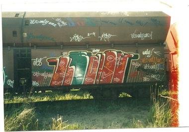 Graffiti Train - Photo by curko