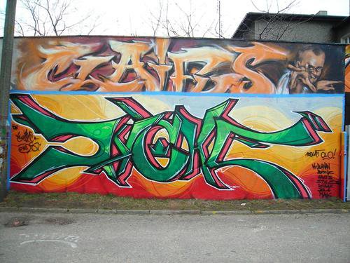 Graffiti Wall - Photo by curko