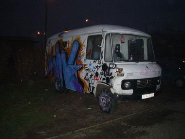 Graffiti Wall - Photo by curko