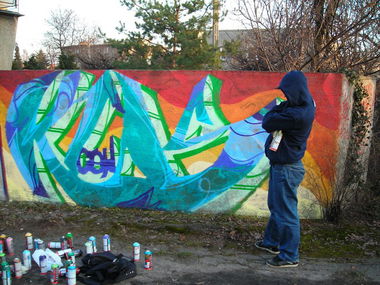 Graffiti Wall - Photo by curko