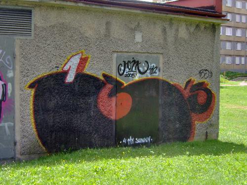 Graffiti Wall - Photo by curko