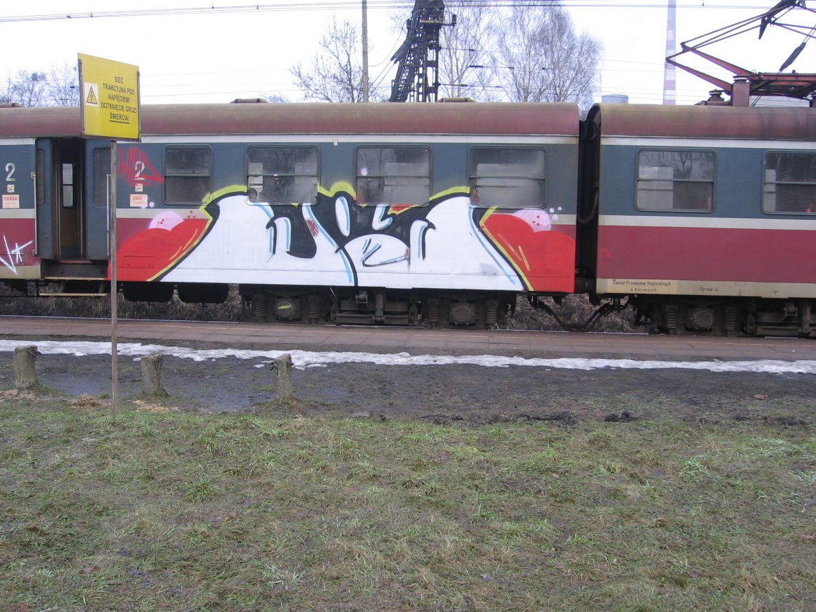 Graffiti Train - Photo by curko