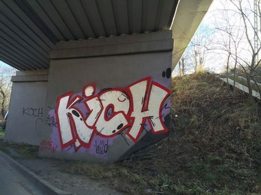 Graffiti Wall - Photo by curko - silesia, wild, kich (2015)