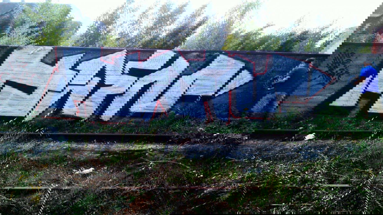 Graffiti Bombing in Rosja - Photo by czarekjurek (2014)