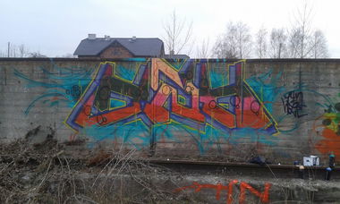 Graffiti Wall - Photo by czarekjurek (2015)