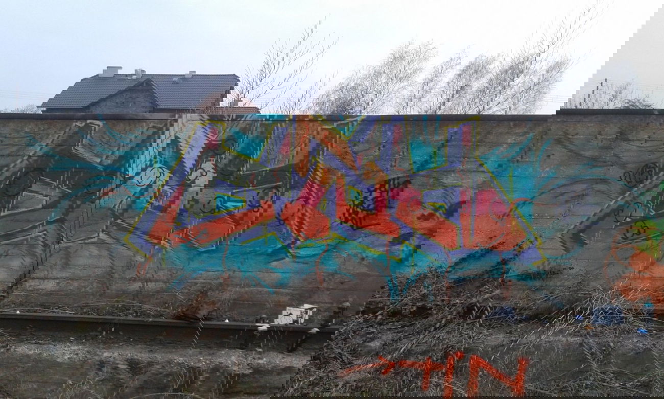 Graffiti Wall - Photo by czarekjurek (2015)