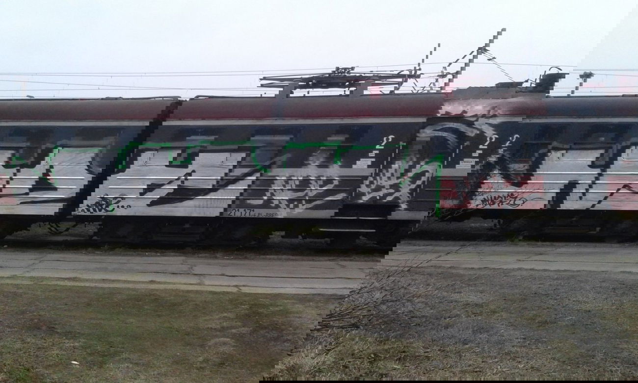 Graffiti Train - Photo by czarekjurek (2014)