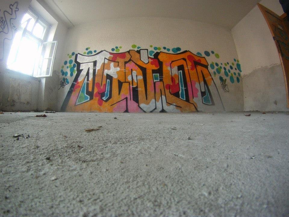 Graffiti Wall in Gmina Konarzyny - Photo by czarekjurek (2013)