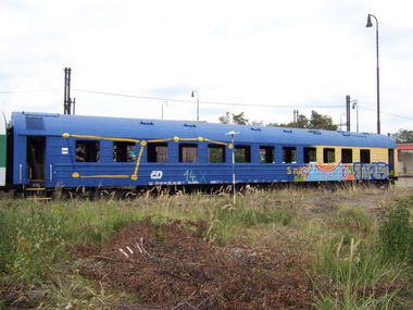 Graffiti Train in Česko - Photo by czechffiti - mfls, trash
