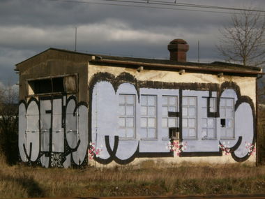 Graffiti Bombing in Záříčí - Photo by czechffiti - mfls, latex