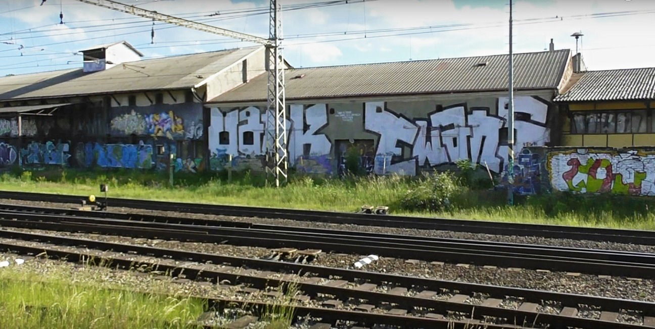 Graffiti Wall in Česko - Photo by czechffiti - cz, ewans, latex (2016)