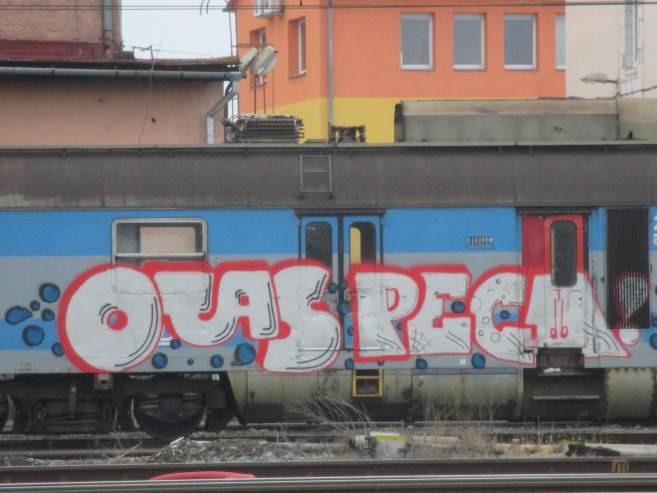 Graffiti Train in Česko - Photo by czechffiti - otas, peca