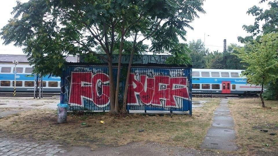 Graffiti Wall in Praha - Photo by czechffiti - fc, puff (2015)