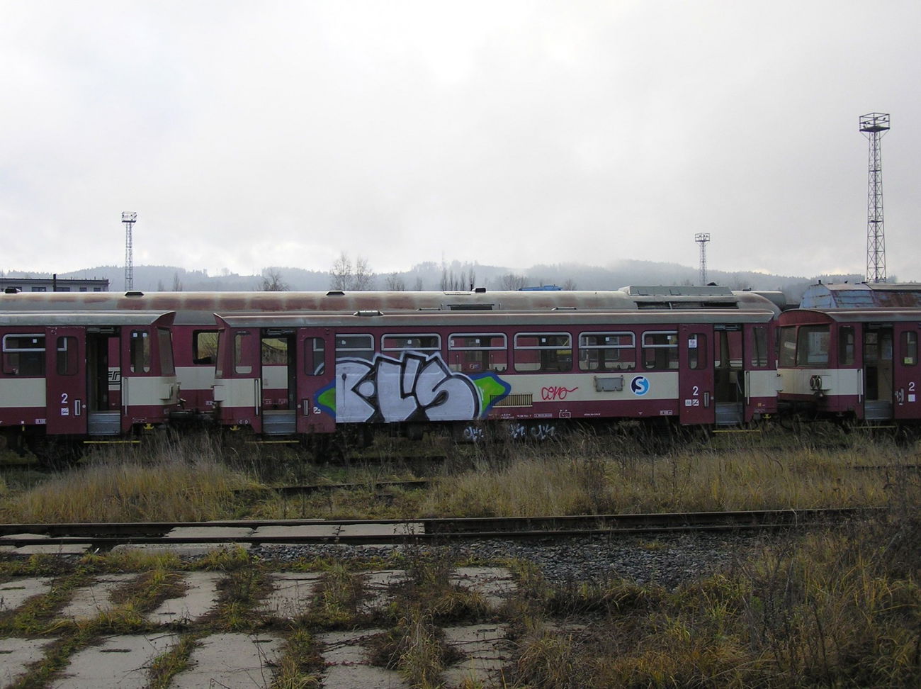 Graffiti Train in Hradec Kralove - Photo by czechffiti - cls, trash