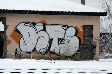 Graffiti Bombing in Ostrava - Photo by czechffiti - dsts