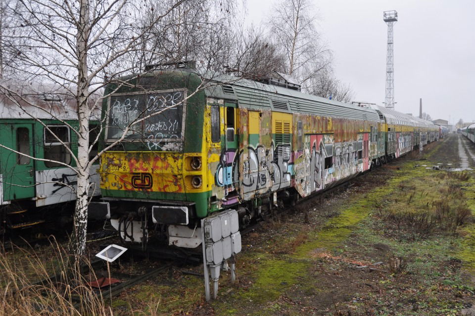 Graffiti Train in Česko - Photo by czechffiti - trash